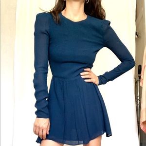 Reformation Blue Dress